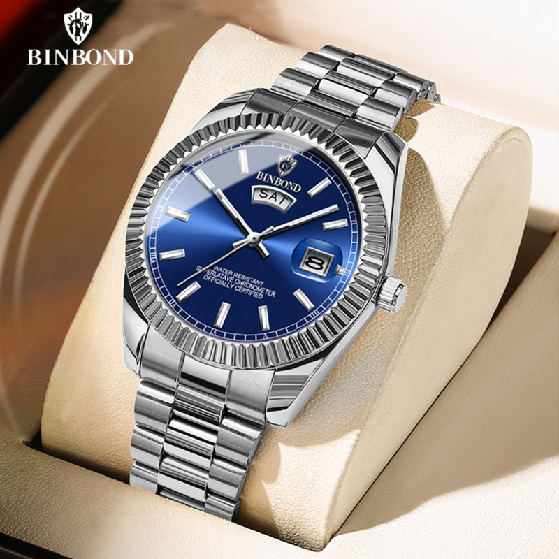 Luxury Watch Omega - BINBOND B7012 Orologio da uomo al