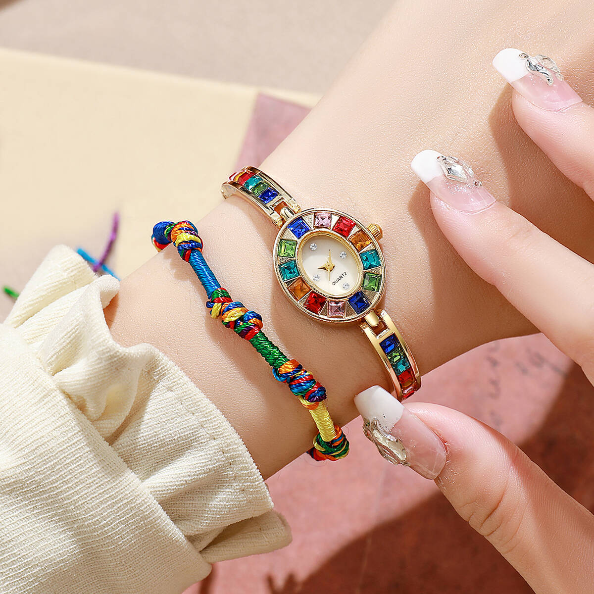 Luxury Watch Display Case - Set di 2 orologi da donna