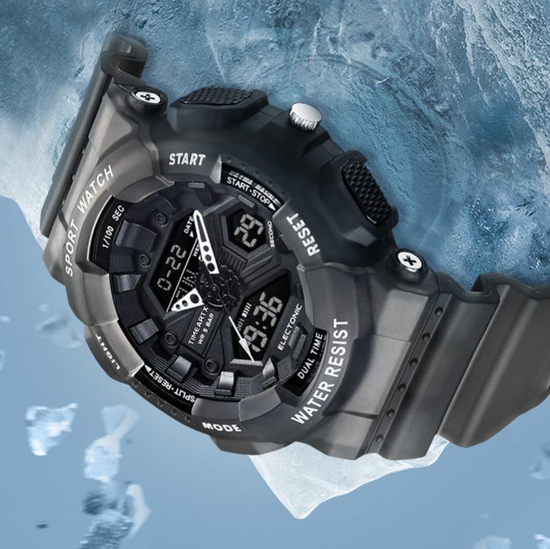 Luxury Watch Rubber Strap - Orologio da uomo TIMEARTX Orologio da