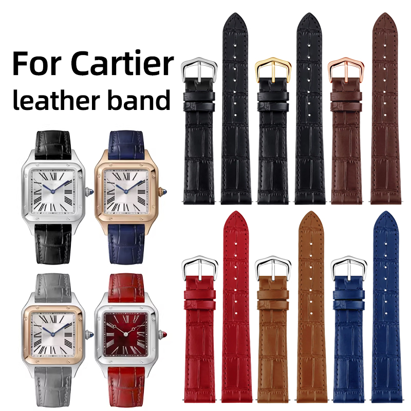 Luxury Watch Cartier - Cinturino in vera pelle da 15mm