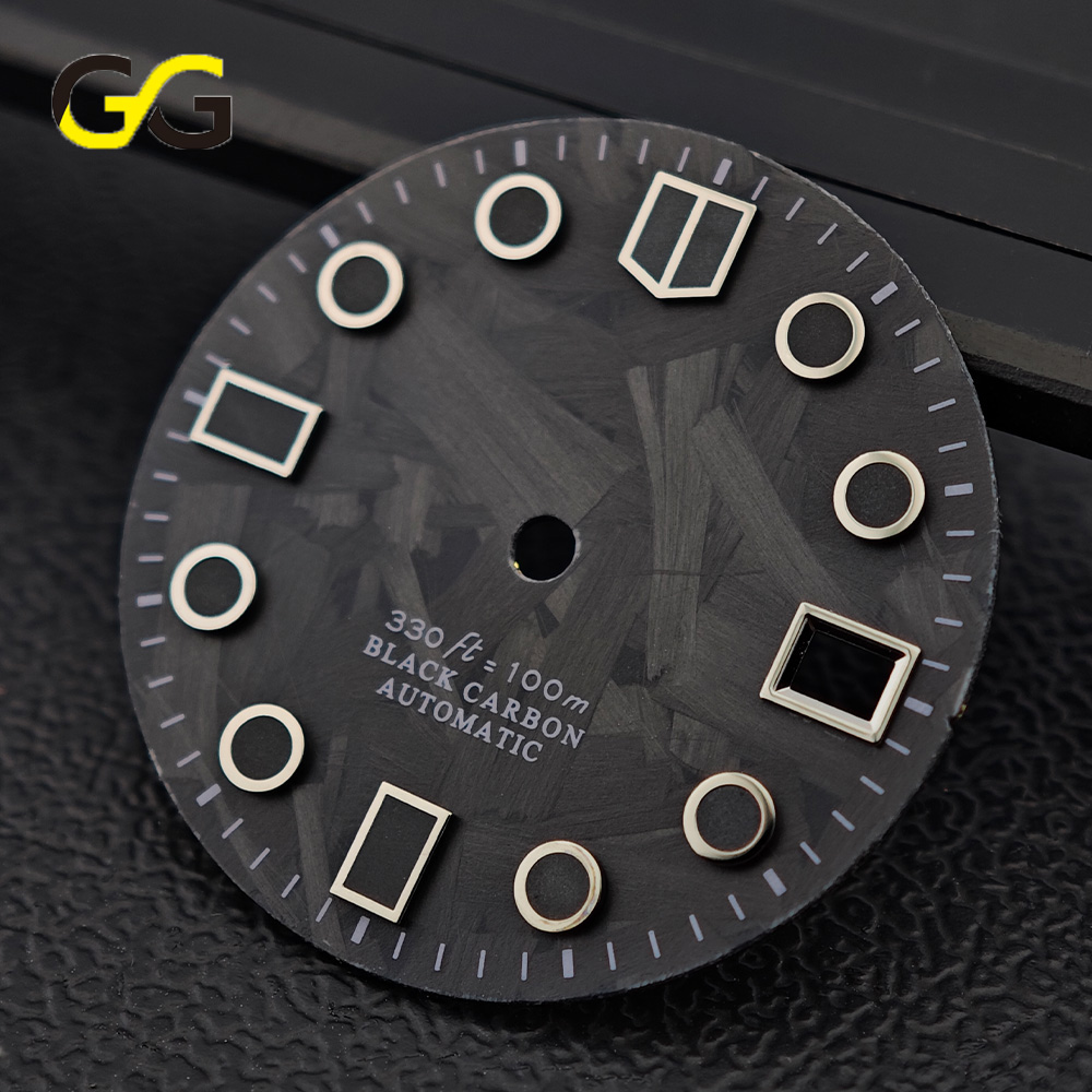 Bronze Case Watch - Quadrante per Orologio in Fibra di