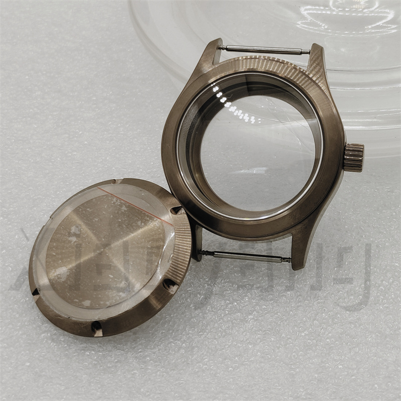 Bronze Case Watch - 36 MILLIMETRI/39 MILLIMETRI Ottone Spazzolato Bronzo