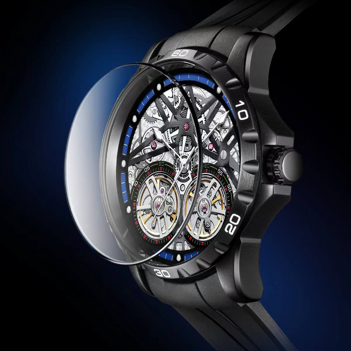 Mark Fairwhale orologi da uomo - Luxury Watch Rubber Strap recensione e prezzo