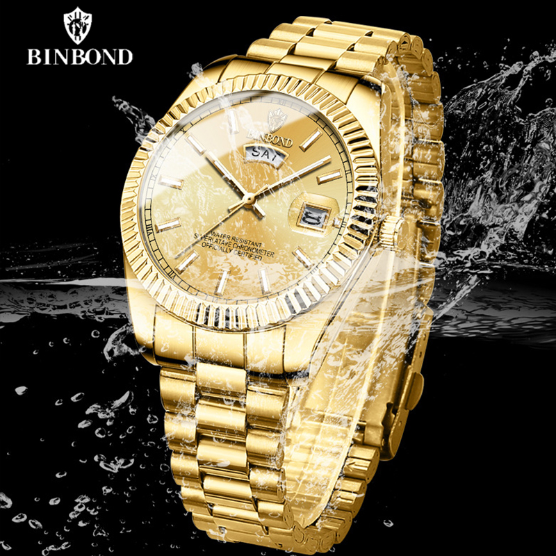 BINBOND B7012 Orologio da uomo - Luxury Watch Omega recensione e prezzo