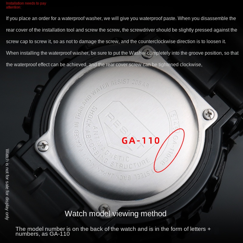 DW5600 gw m5610 Guarnizione an - Casio Watch G-Shock Ga-2100 recensione e prezzo