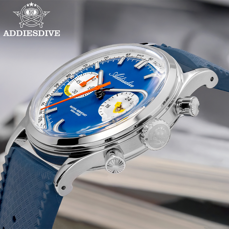 ADDIESDIVE Orologio cronografo - Luxury Watch Rubber Strap recensione e prezzo