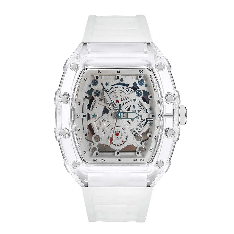 Tonneau orologio al quarzo mod - Luxury Watch Rubber Strap recensione e prezzo