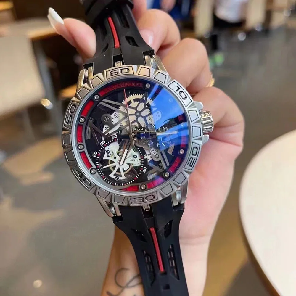 Orologi al Quarzo 3D da Uomo,  - Luxury Watch Rubber Strap recensione e prezzo