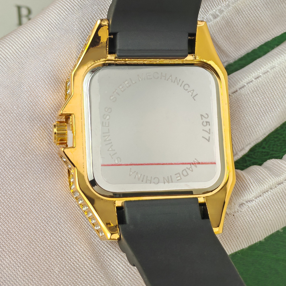 Orologio al Quarzo Hip Hop Ice - Luxury Watch Rubber Strap recensione e prezzo