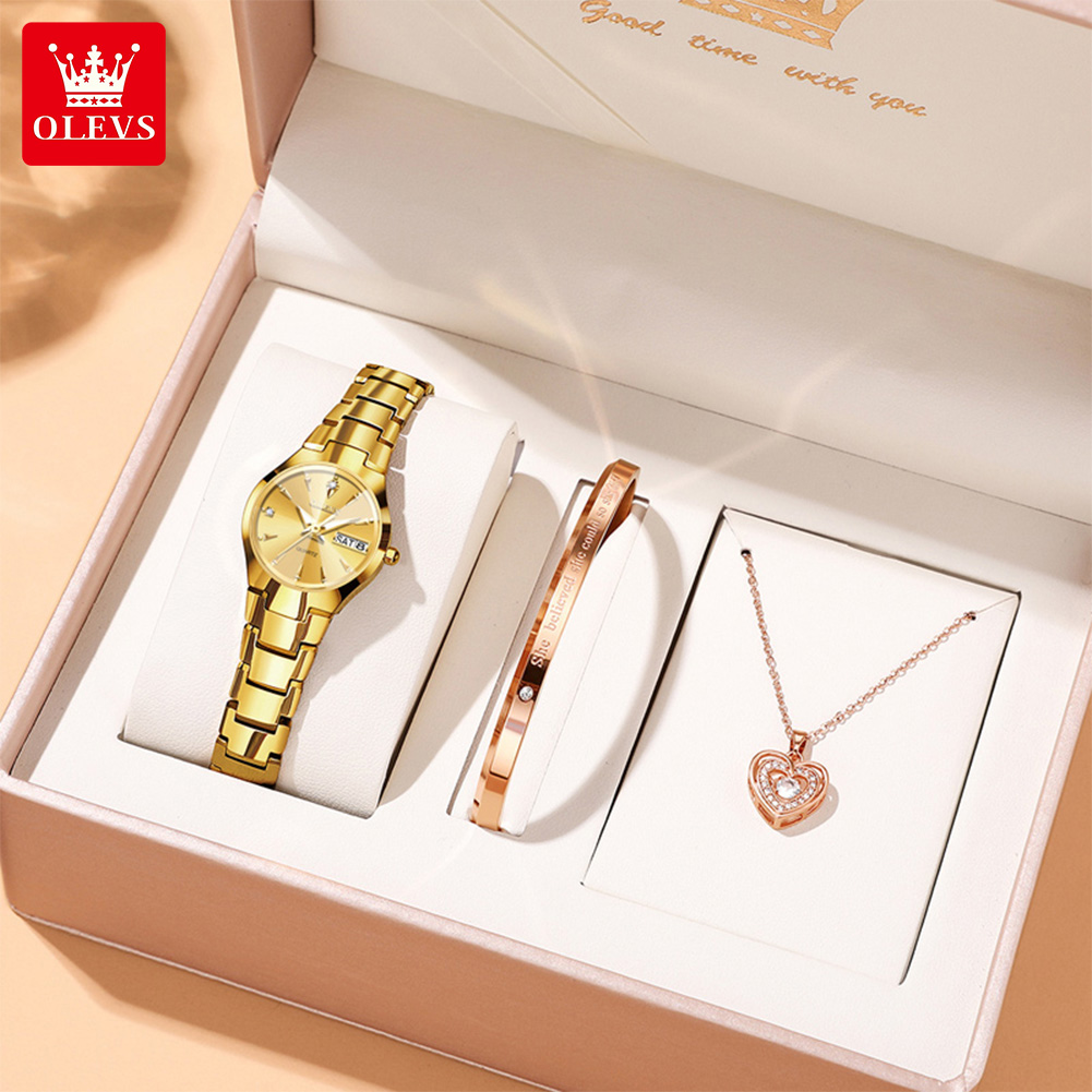 OLEVS Orologio da donna 8697 O - Luxury Watch recensione e prezzo