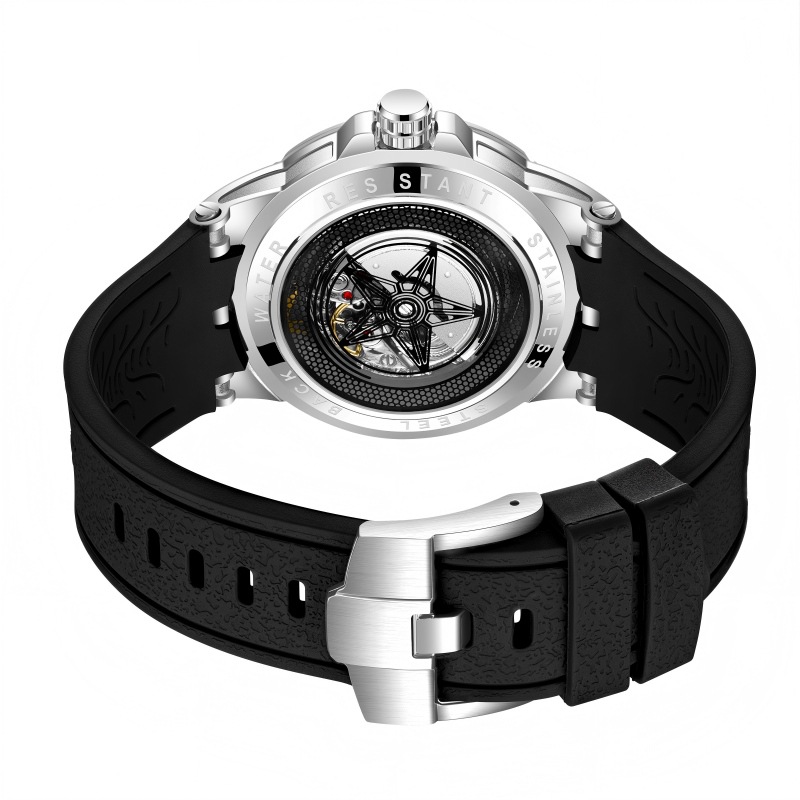Orologi al Quarzo 3D Creativi  - Luxury Watch Rubber Strap recensione e prezzo