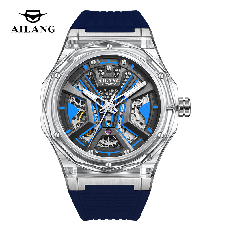 AILANG Orologio meccanico da u - Luxury Watch Rubber Strap recensione e prezzo