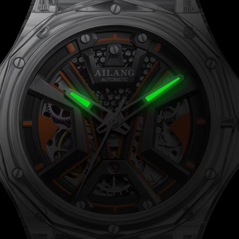 AILANG Orologio meccanico da u - Luxury Watch Rubber Strap recensione e prezzo