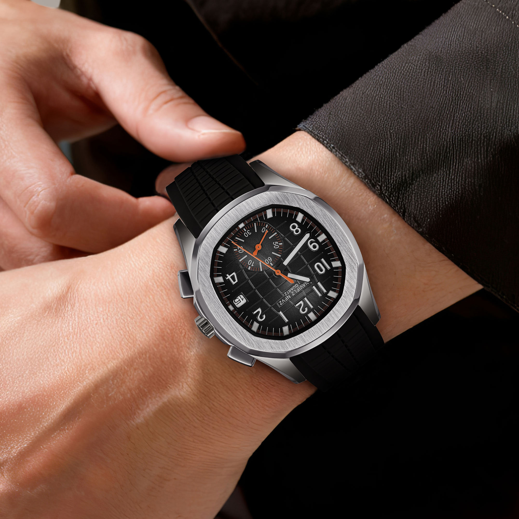 Orologio di Lusso da Uomo 40MM - Luxury Watch Rubber Strap recensione e prezzo
