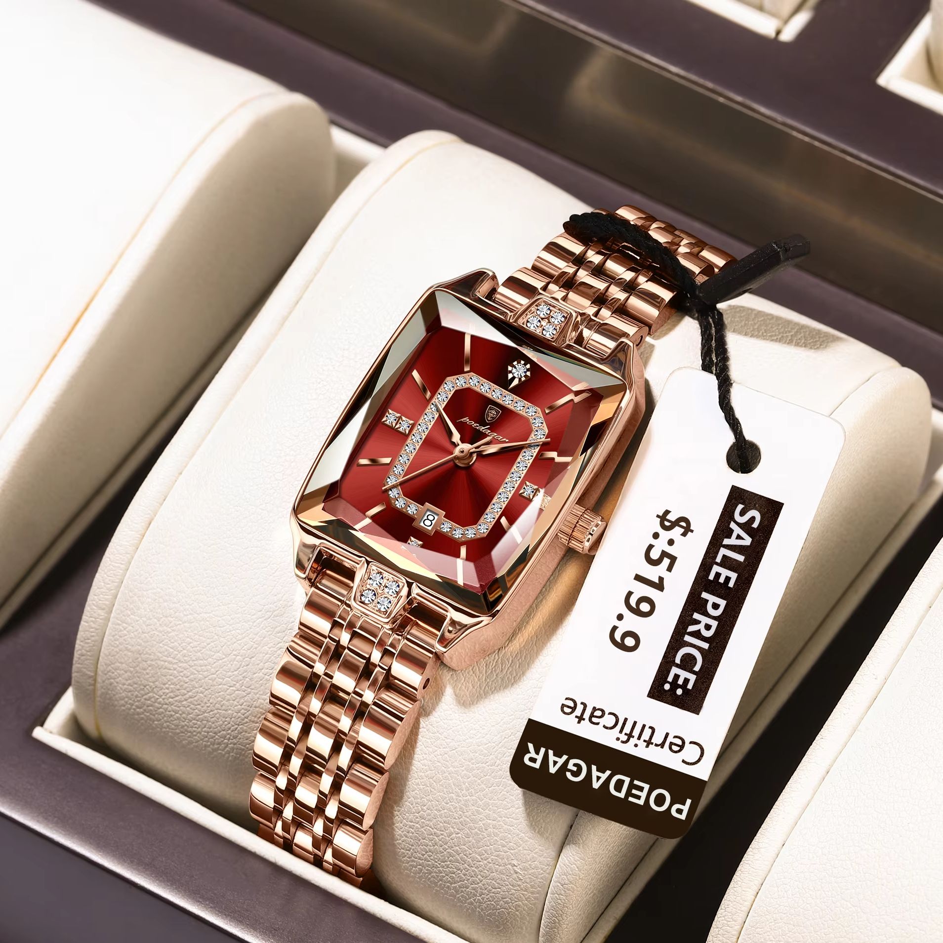 POEDAGAR Orologio da polso da  - Luxury Watch Deals recensione e prezzo
