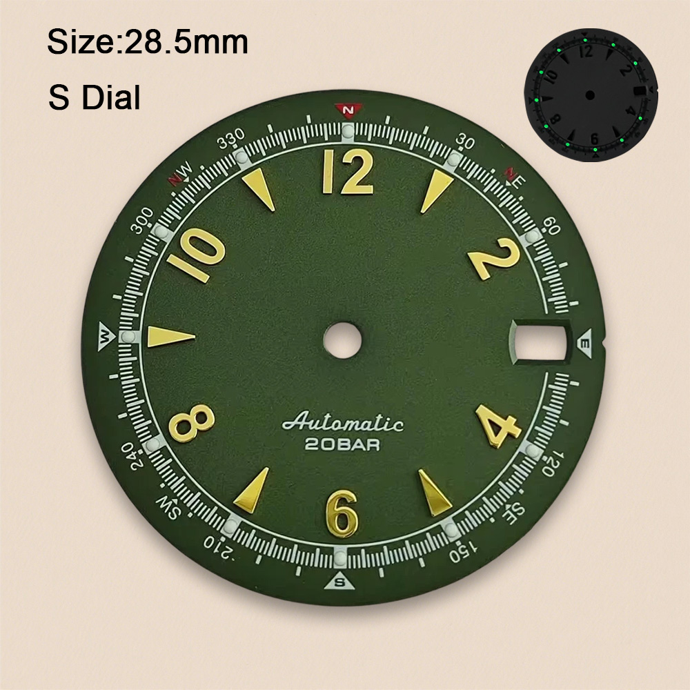 Nh35 quadrante S logo 28,5 mm  - Bronze Case Watch recensione e prezzo