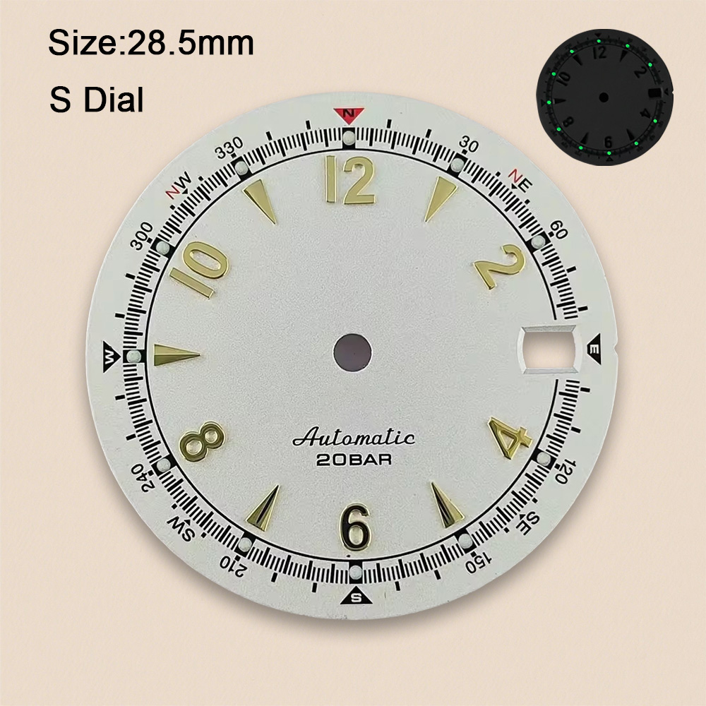Nh35 quadrante S logo 28,5 mm  - Bronze Case Watch recensione e prezzo