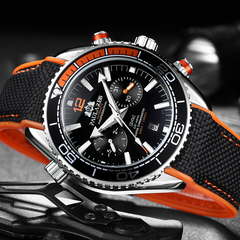 PAULAREIS P Orologio meccanico - Luxury Watch Rubber Strap recensione e prezzo