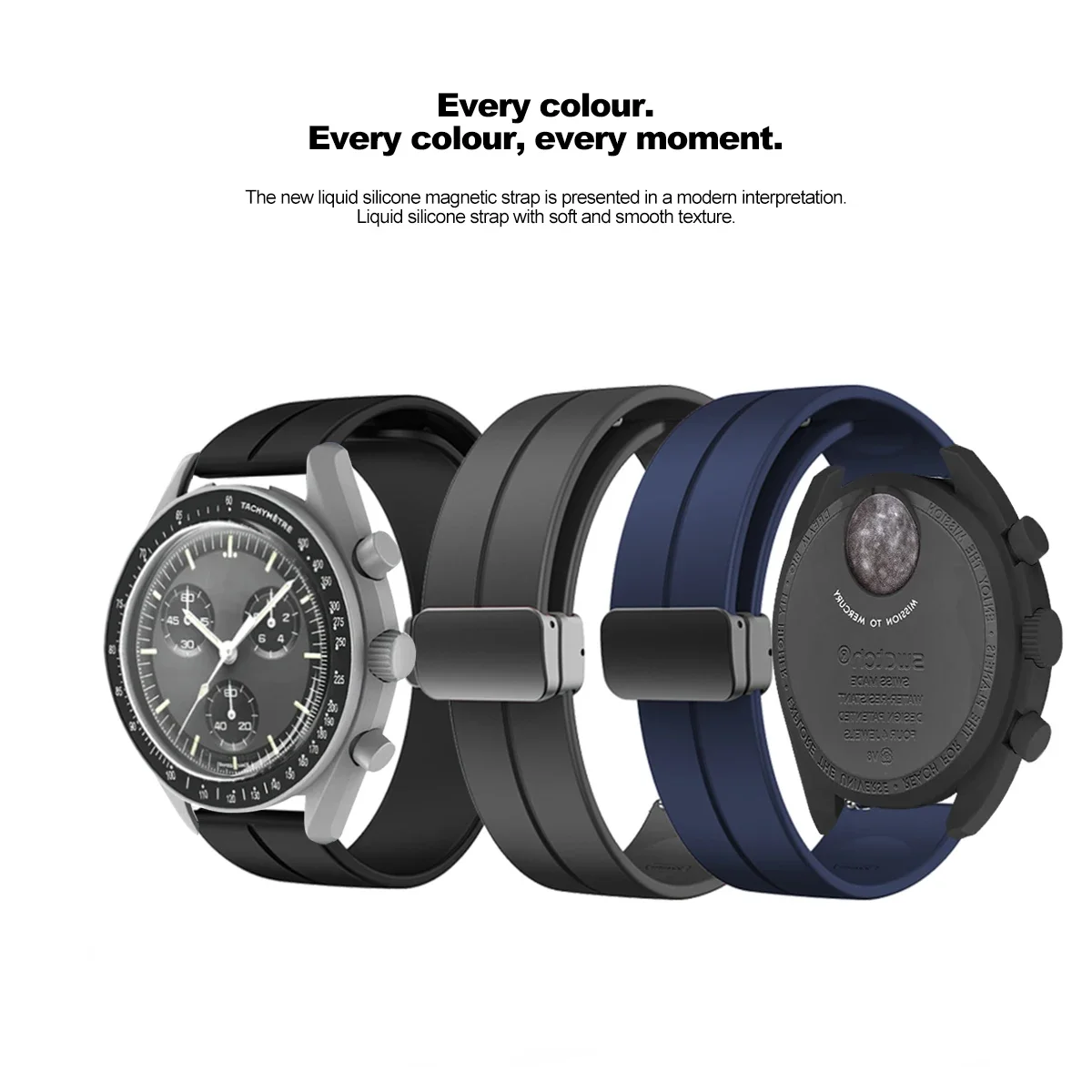Cinturino in Silicone per Omeg - Luxury Watch Omega recensione e prezzo